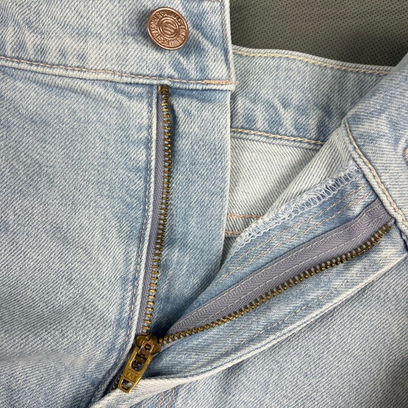 MOTHER The Twister High Rise Ankle Wide Leg Jeans in Cowabunga Sz 31 - Picture 6 of 14